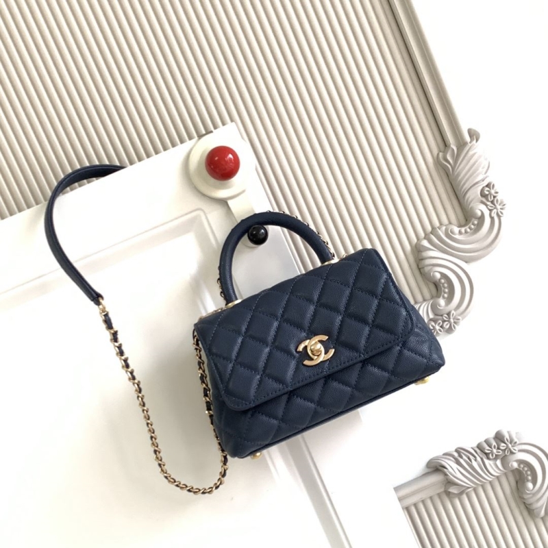 Ch**el top handle bags